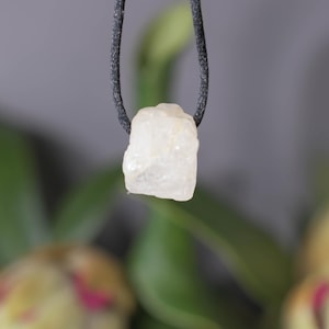 Phenakite Crystal Pendant  Phenacite Pendant gem crystal phenakite Necklace from Nigeria