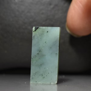 Nephrite Jade Rough Slab Natural Gel for Cutting , Cabbing ,Polishing Black Lake Quebec, Canada