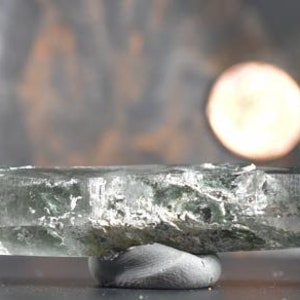 Quartz Green Chlorite included  Ice Quartz crystal Himalayan Ice Quartz  Natural Crystal  Stone