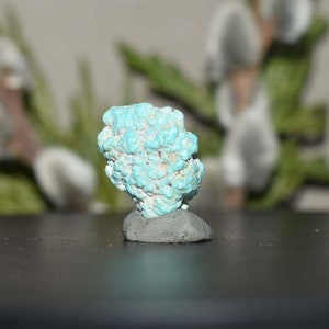 Turquoise rough Nugget, Natural Lone Mountain Mine Nevada, blue turquoise Nugget