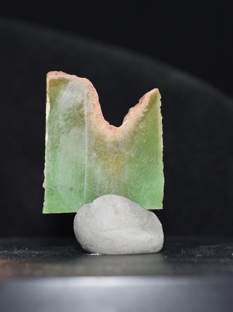 Apple Green Wyoming Nephrite Jade Rough Slab Natural Gel for