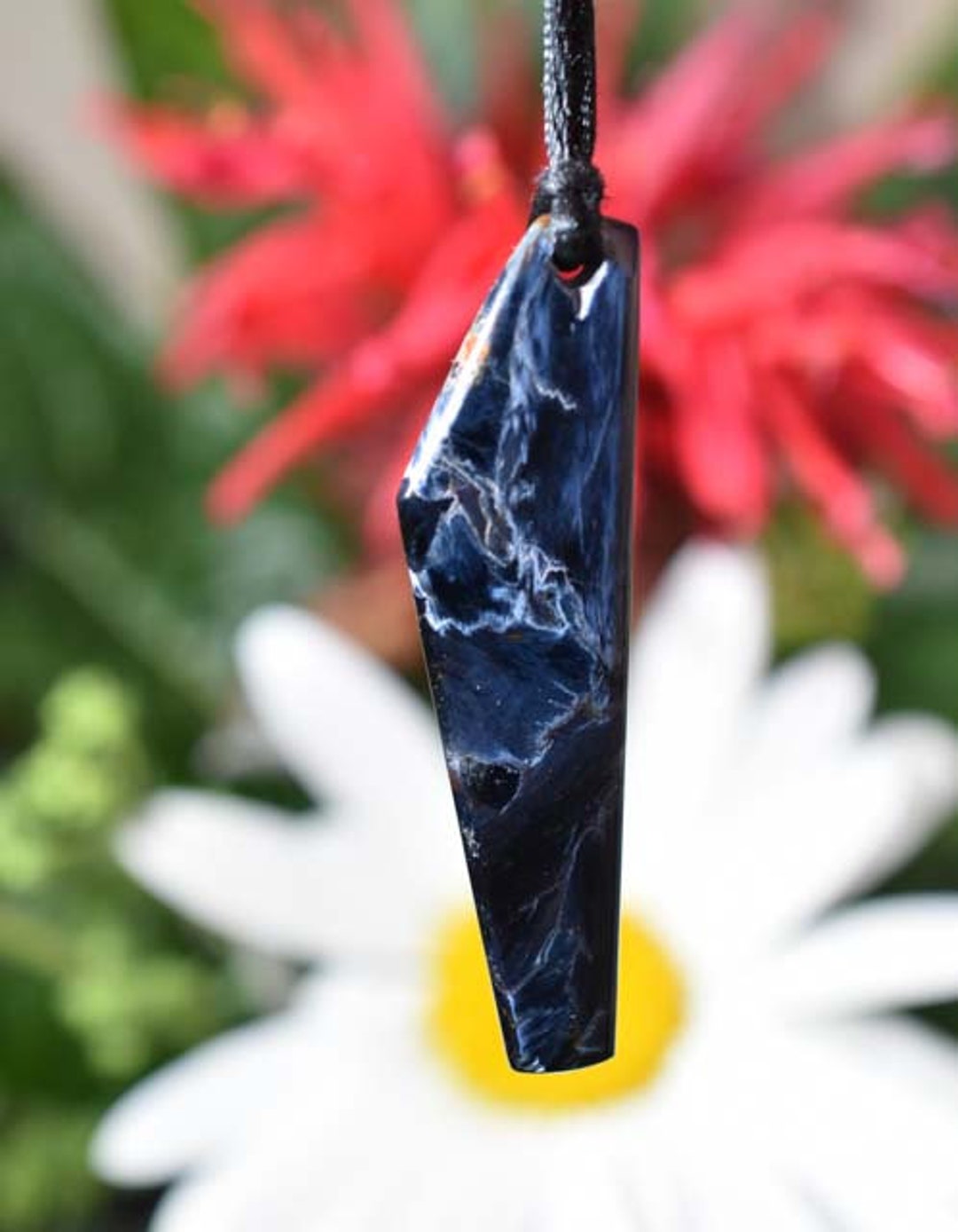 Pietersite Pendant, Crystal Necklace Handcut and Polished Highest