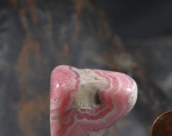 RHODOCHROSITE  Polished gem pebble Specimen Tumbled stone Argentina