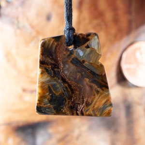 Pietersite Pendant, Crystal Necklace  Highest quality Pendant Pietersite Pendant Crystal pendant Bead