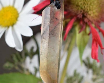 Citrine Crystal Natural  PENDANT Crystal Necklace Citrine natural crystal gem grade stone pendant bead Africa Zambia