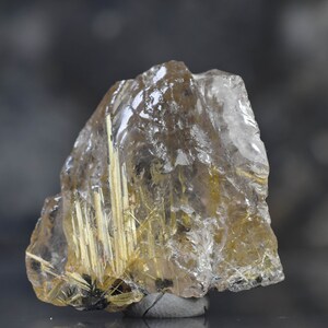 Rutile Included Quartz Crystal ,Rutilated Quartz Crystal Point- Brazil