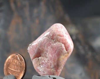 RHODOCHROSITE  Polished gem pebble Specimen Tumbled stone Argentina