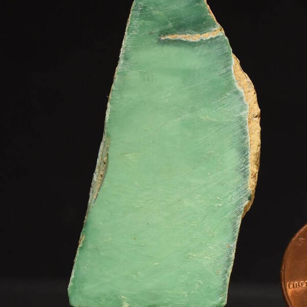 Variscite Natural nugget slice rough from Australia