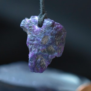 Sugilite Pendant with  cord