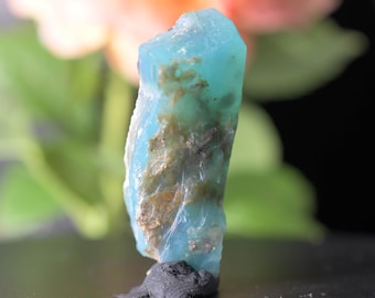Peruvian Blue Opal rough  Beautiful Sky Blue Rough Opal ,Andean Blue Opal Meditation Stone,Healing Stone
