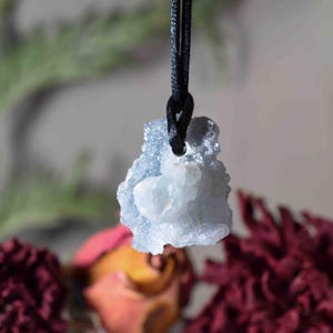 Zincite Pendant ,Zincite Crystal Pendant,Zincite Crystal Necklace ,Zincite Crystal Bead necklace, Metaphysical Healing Zincite stone