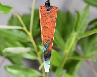 Pendentif Sonora Sunrise, collier Sonora Sunrise, pendentif Sonora coucher de soleil chrysocolle