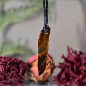 Pietersite Pendant, Crystal Necklace  Pendant Pietersite Pendant Crystal pendant Bead