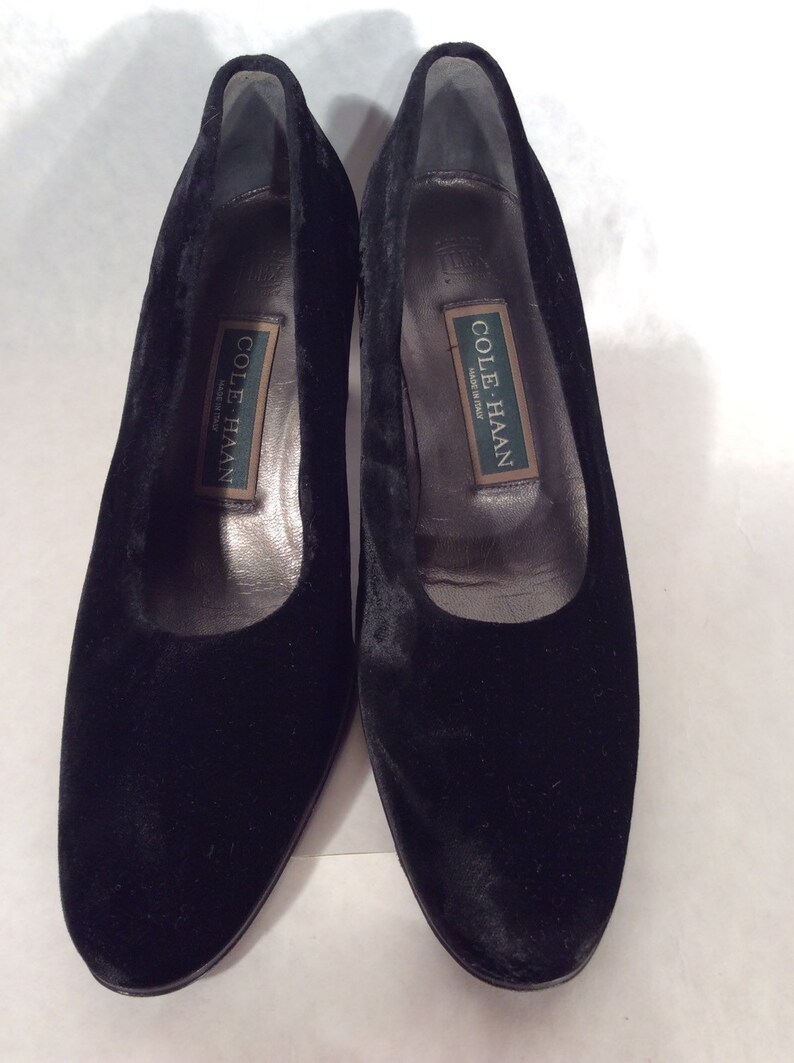 cole haan velvet shoes