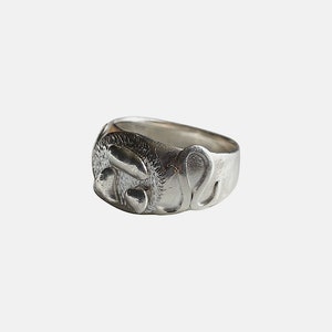 Signet Ring Women, Signet Ring Sterling Silver, 925 Silver Signet Ring, Chunky Silver Ring, Handmade Chunky Rings Silver image 1