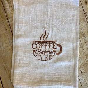 Coffee themed Kitchen Towel