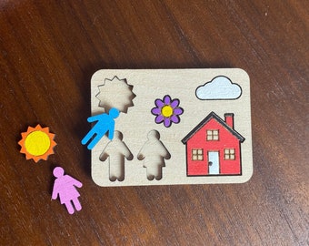 Miniatura Di Puzzle Per Casa Delle Bambole In Scala 1:12 - Foto 10