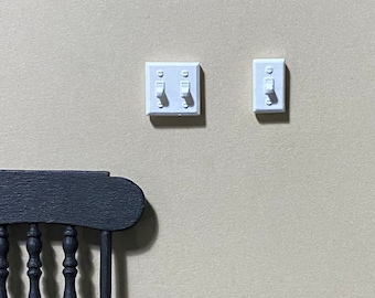 Set di interruttori per la luce della casa delle bambole