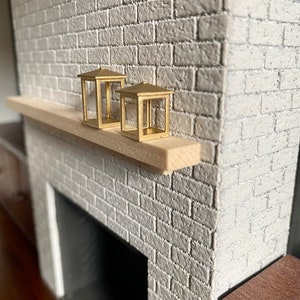 Dollhouse lantern decor set