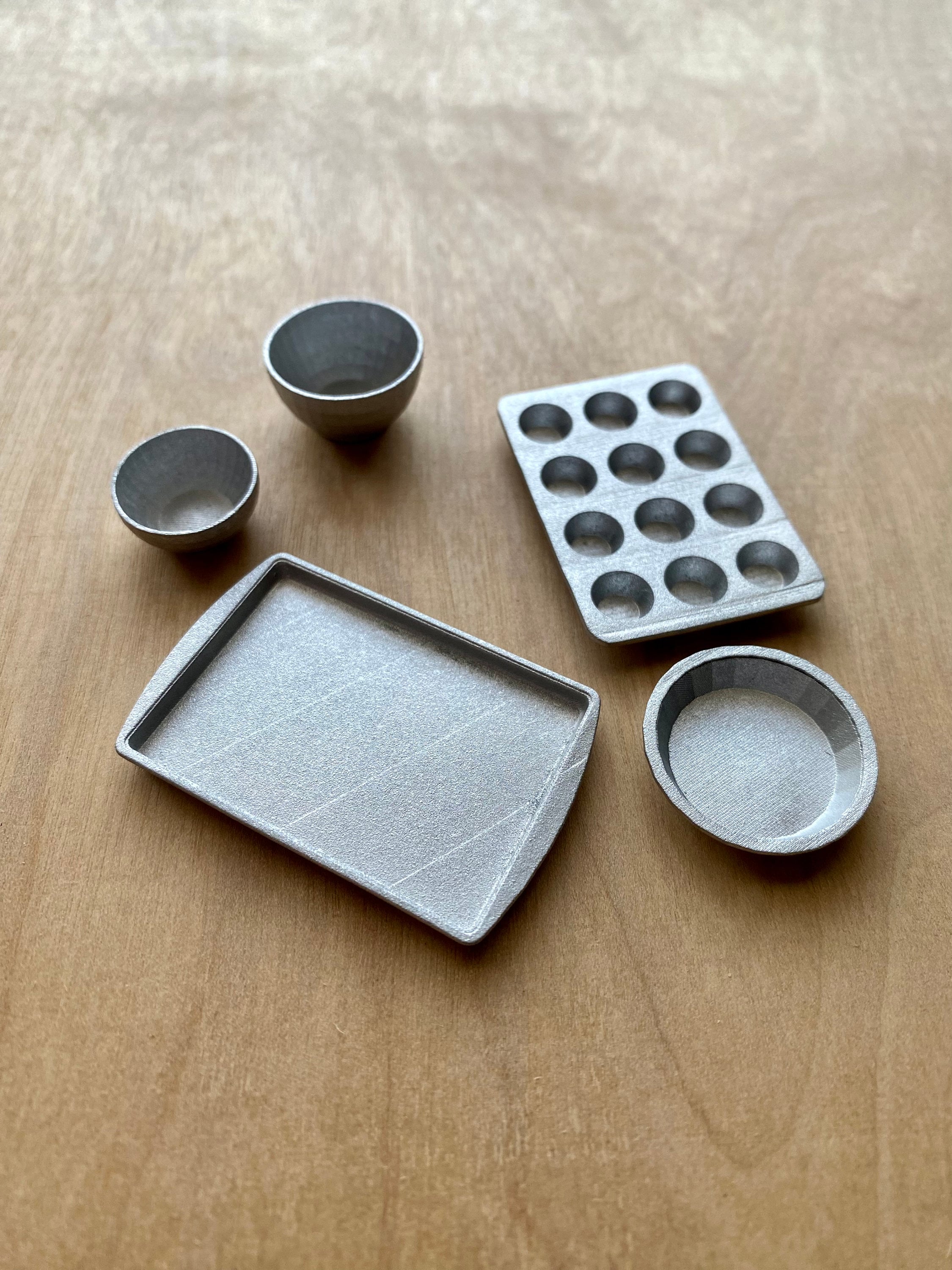 Dollhouse baking set