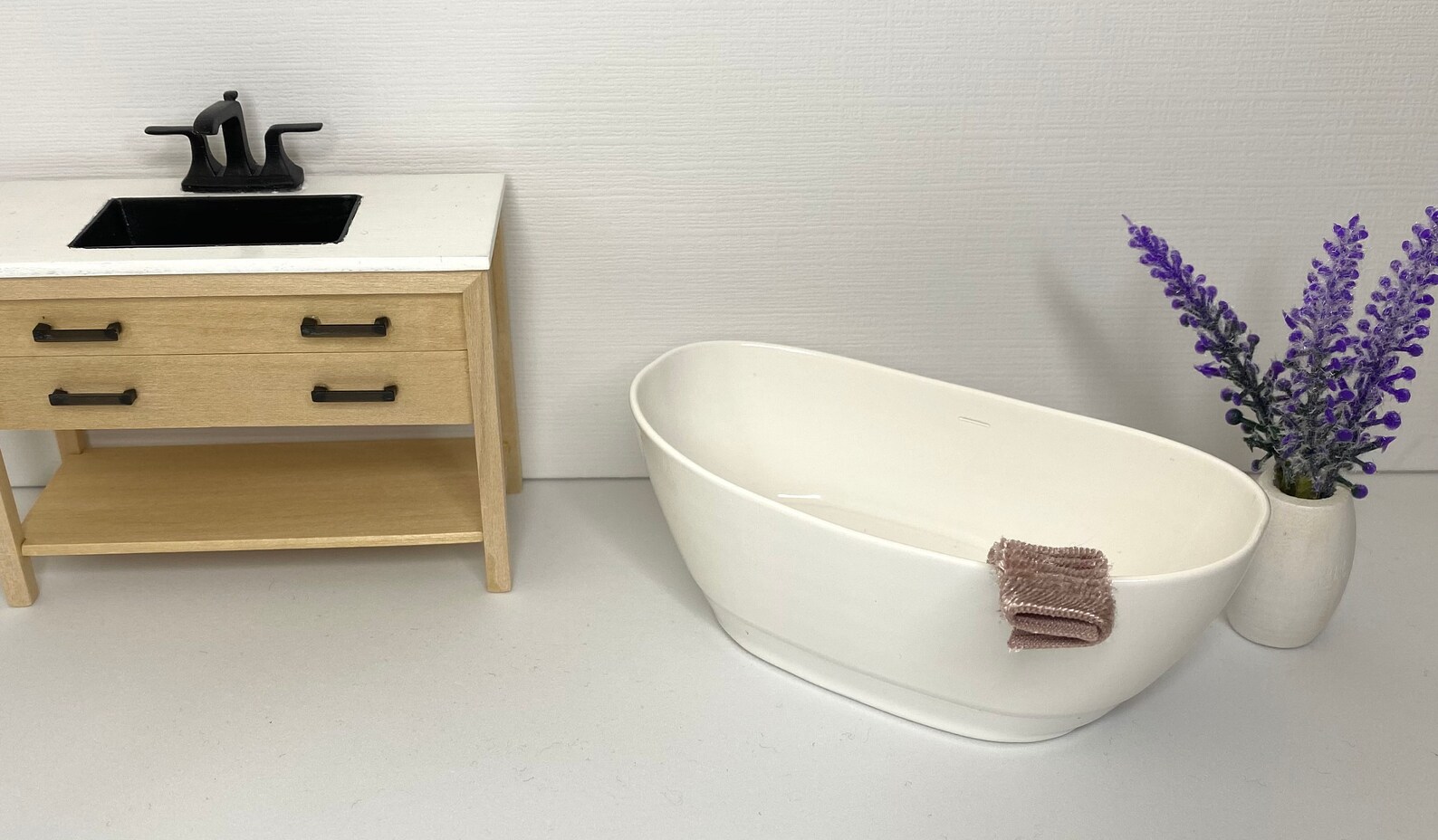 Dollhouse Bathtub Etsy