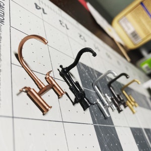 Dollhouse kitchen faucet