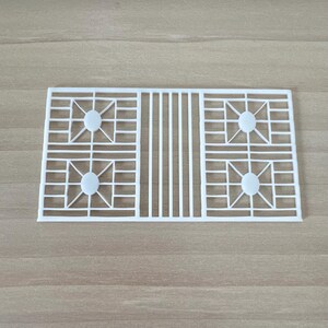Fichiers STL pour maison de poupée double, dessus et boutons