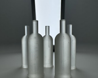 Dollhouse DIY wine bottle set