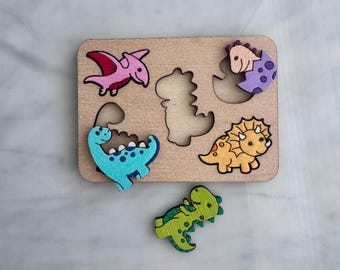Kit puzzle in legno per casa delle bambole