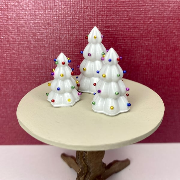 Dollhouse DIY vintage Christmas tree kit