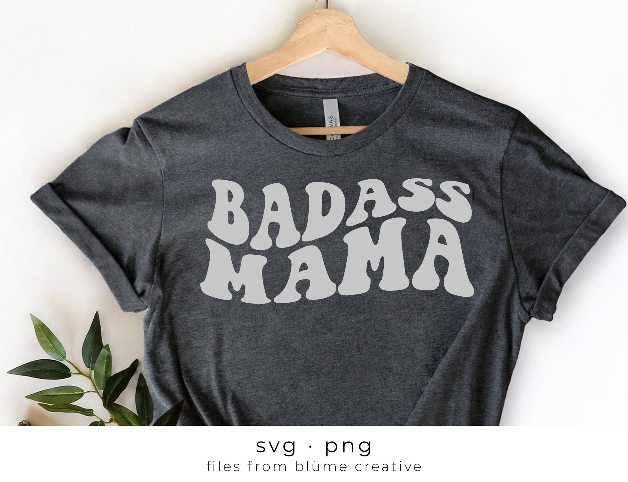 Download Badass Mama Vibes SVG gewellte gestapelte Buchstaben | Etsy