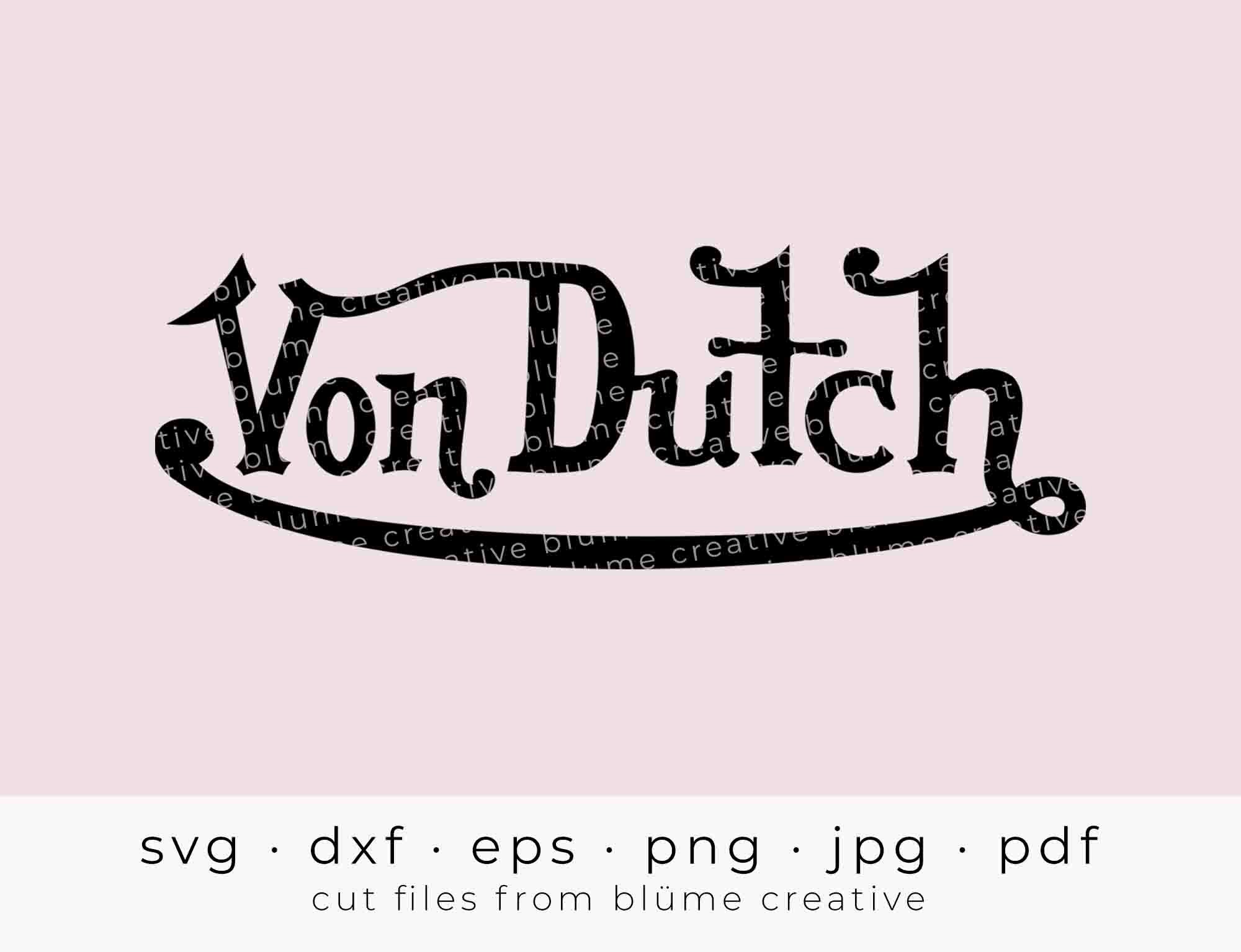 Download Von Dutch Svg 90s 2000s Fashion Throwback Trendy Teen Etsy