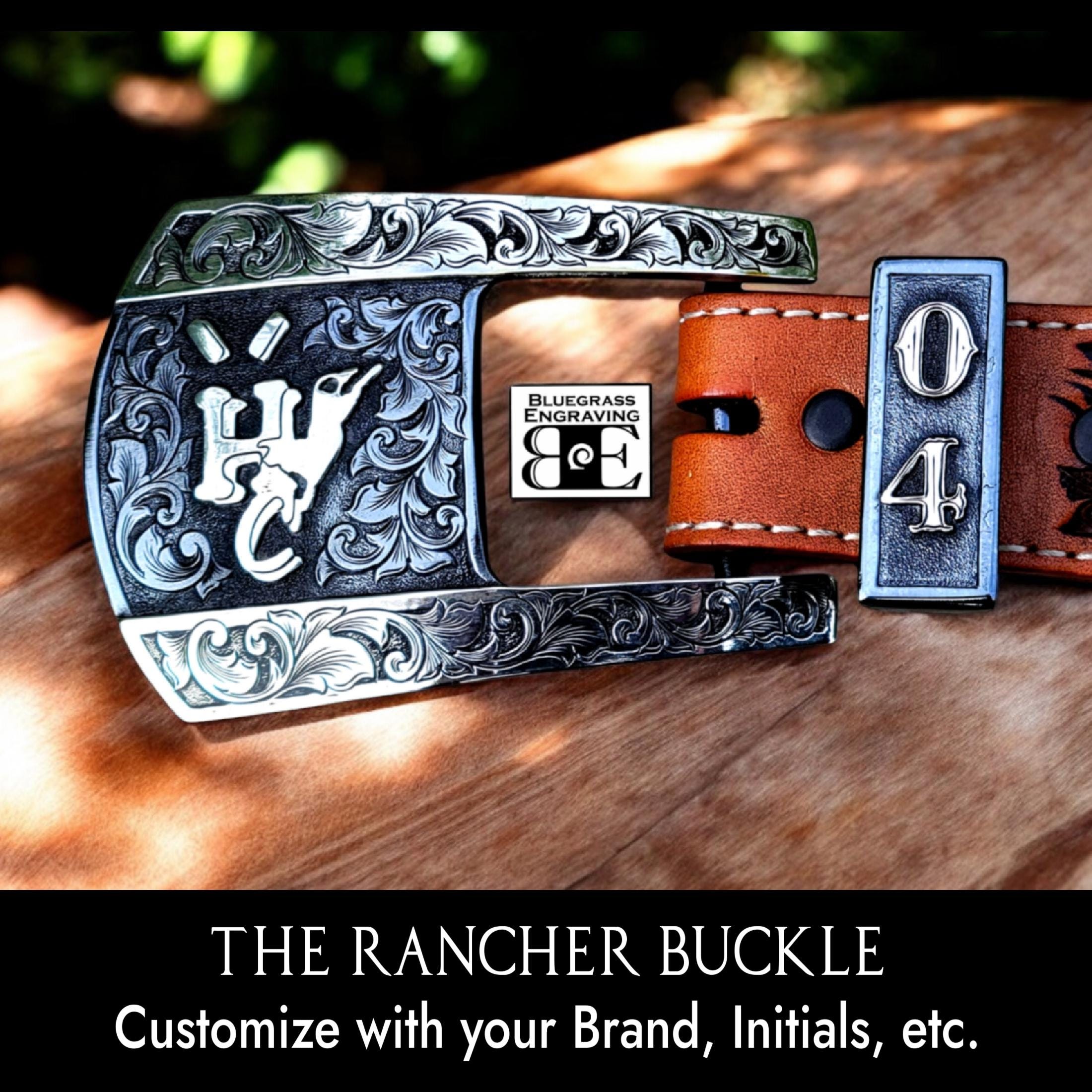 Custom ranger belt buckles sale