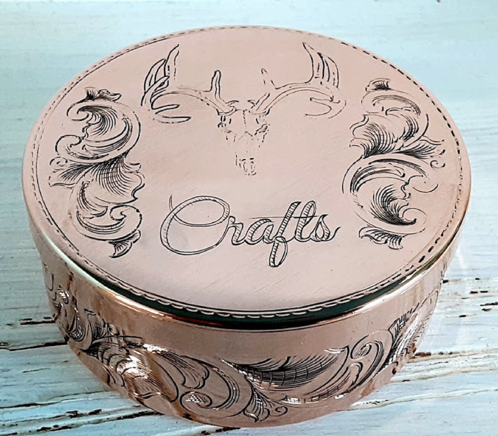 Custom Dip Can Engraved Lid Chew Can Tobacco Copenhagen Etsy