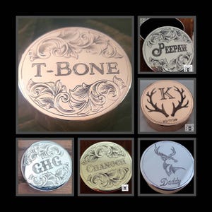 Custom Dip Can, Engraved Lid, Chew Can, Tobacco Tin, Copenhagen Lid, Skoal Lid Can, Personalized, Snuff, Dip Can Holder, Stashbox, Gift for