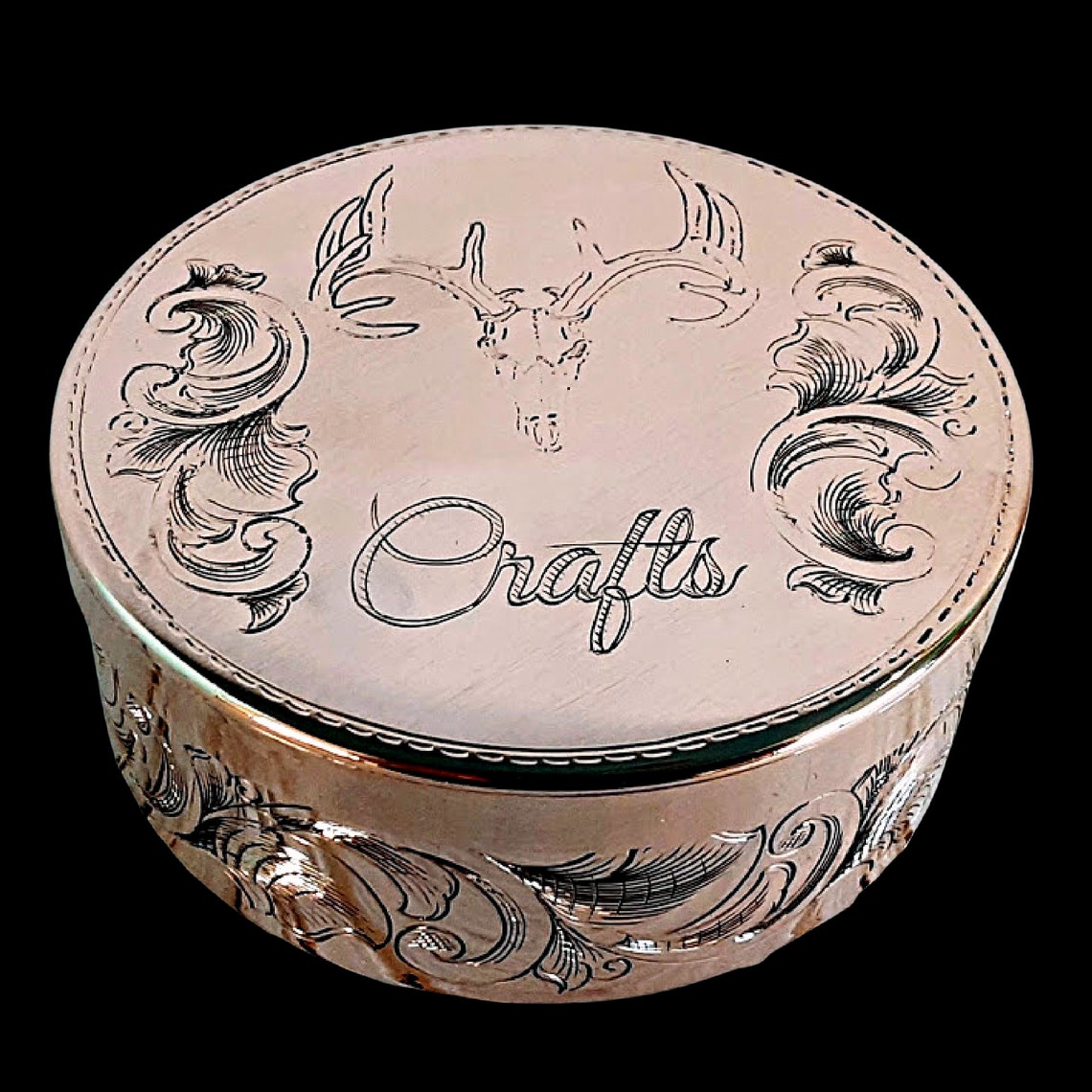 Custom Dip Can Engraved Lid Chew Can Tobacco Copenhagen Etsy