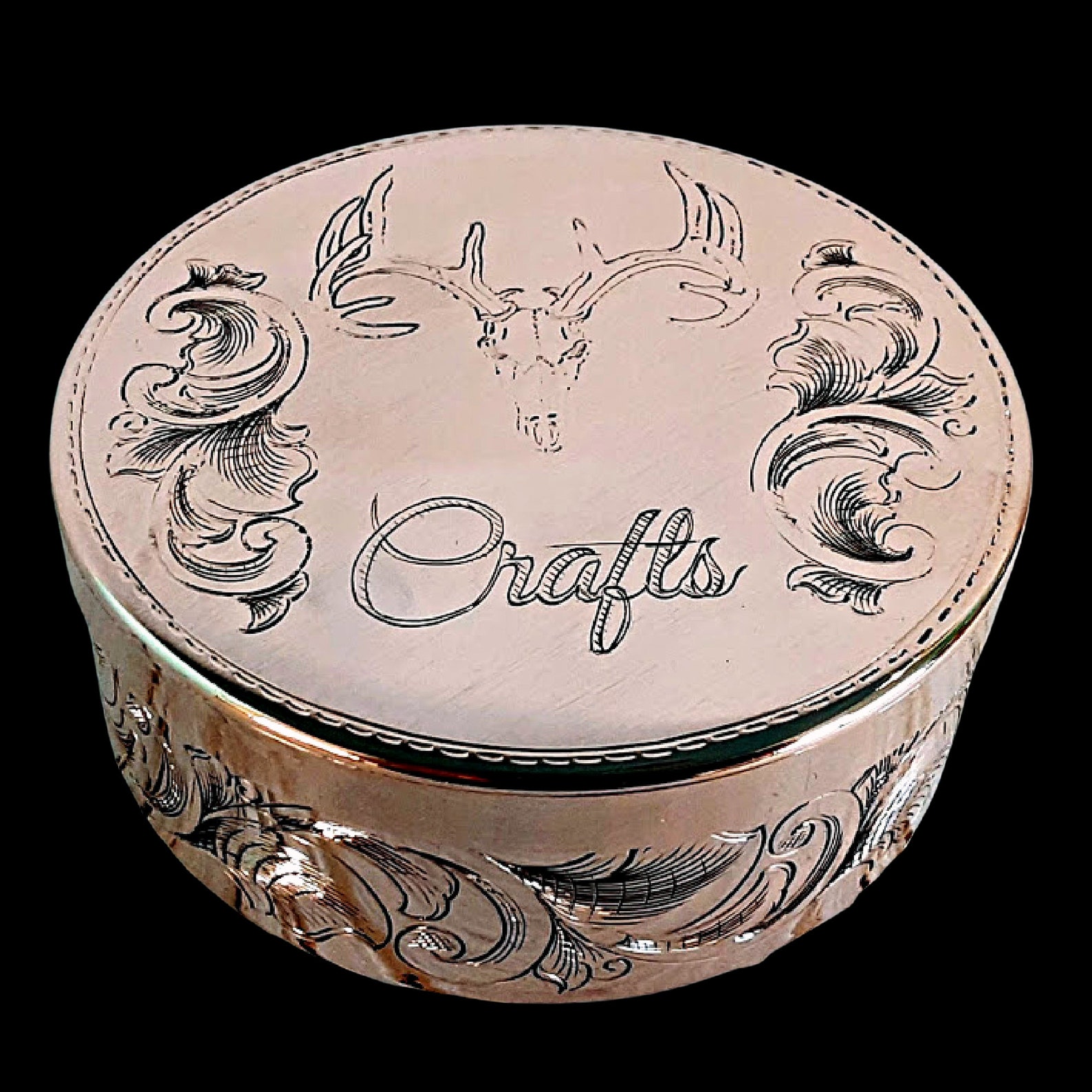 Custom Dip Can Engraved Lid Chew Can Tobacco Copenhagen Etsy