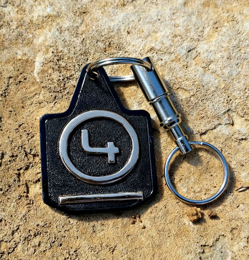 Cow Tag Keychain Cattle Brand Brand Key Chain Farm Etsy