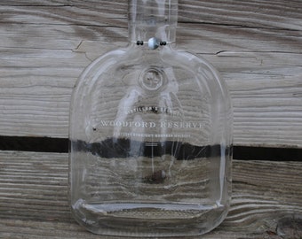2x Woodford Reserve WR Crystal Cut Bourbon Tumbler Glass Christmas Gift RARE