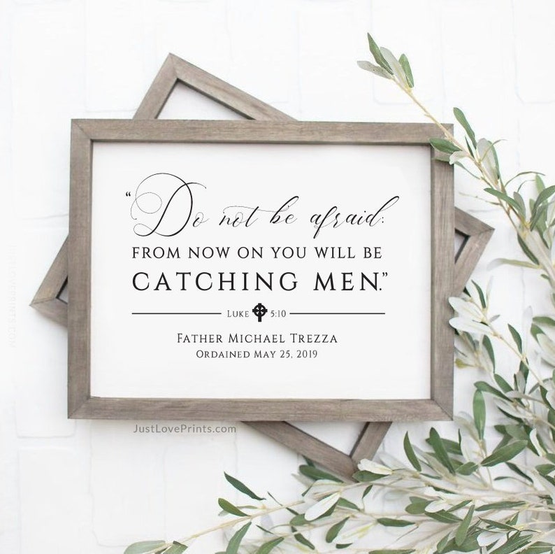 Customized Catholic Priest Gift Personalized Ordination Gift | Etsy