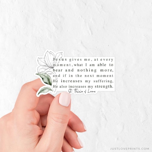 St. Therese of Lisieux Quote Framed Sign Etsy