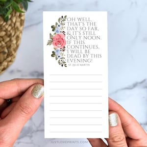 St. Zelie Motherhood Quote Mini Notepad