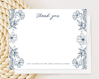 Thank You Christian Note Card Pack, Christian notecards, Catholic stationery, Christian thank you cards, Catholic wedding, Catholic party