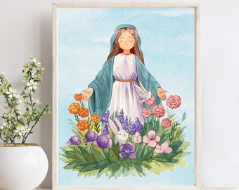 Mary's Garden Print