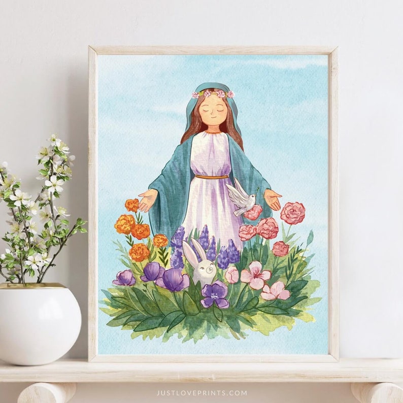 Mary's Garden Print image 1