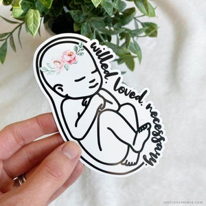 ProLife Car Magnet, Catholic Car Magnet, Christian Car Magnet, March for Life, Choose Life, Love them Both, Pro Life Bumper Sticker