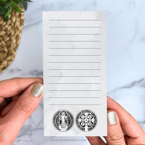 St. Benedict Medal Mini Notepad
