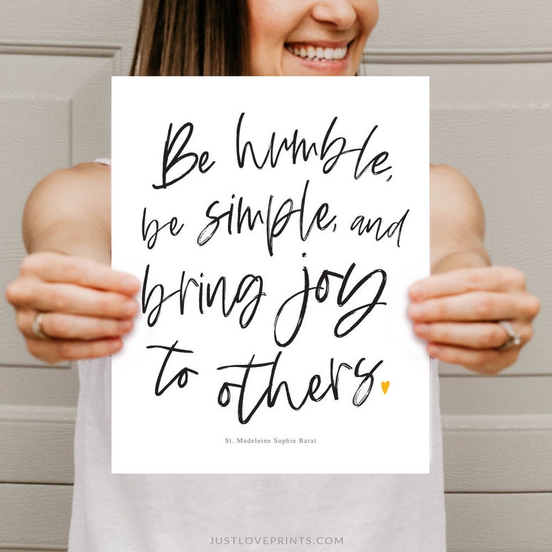 St. Madeleine Sophie Barat Quote Catholic Saint Art 8x10 Etsy