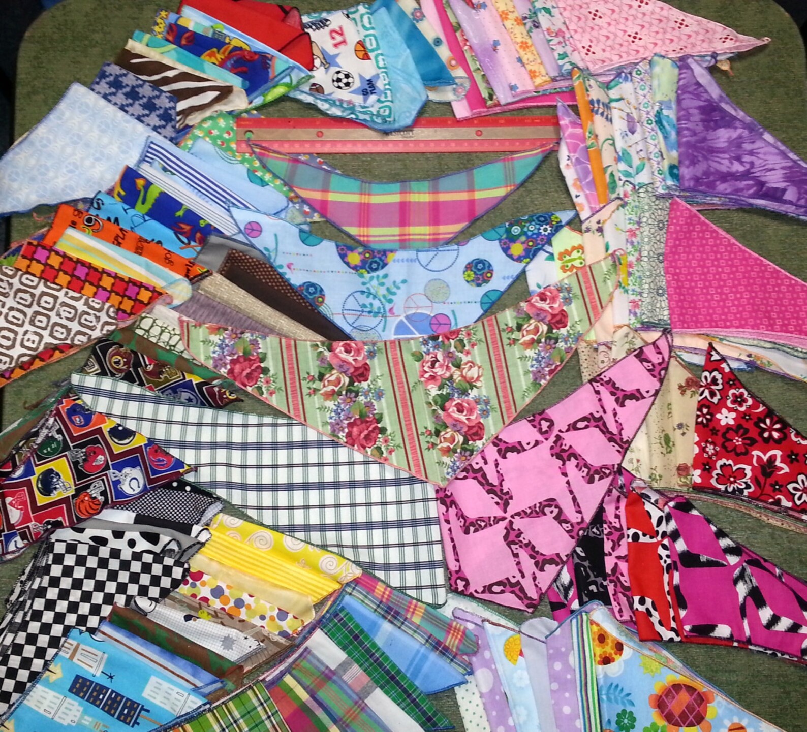 125 DOG GROOMING BANDANNAS 50 Small 50 Medium 25 Large Etsy