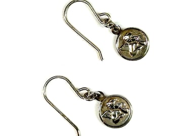 Ohrringe-Sterling Silber Engel
